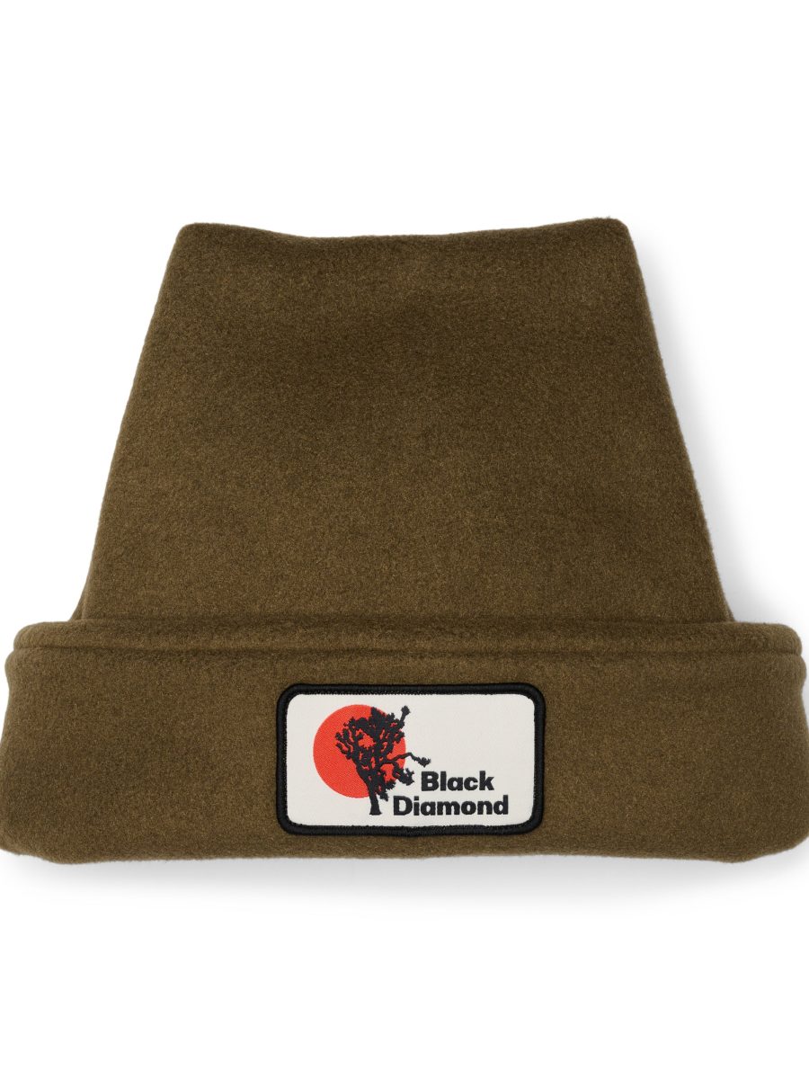 Pointed Fleece Beanie