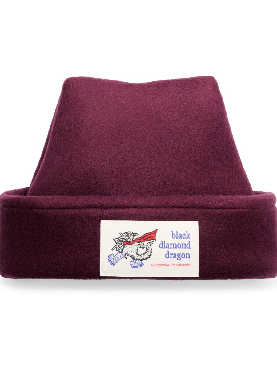 Pointed Fleece Beanie