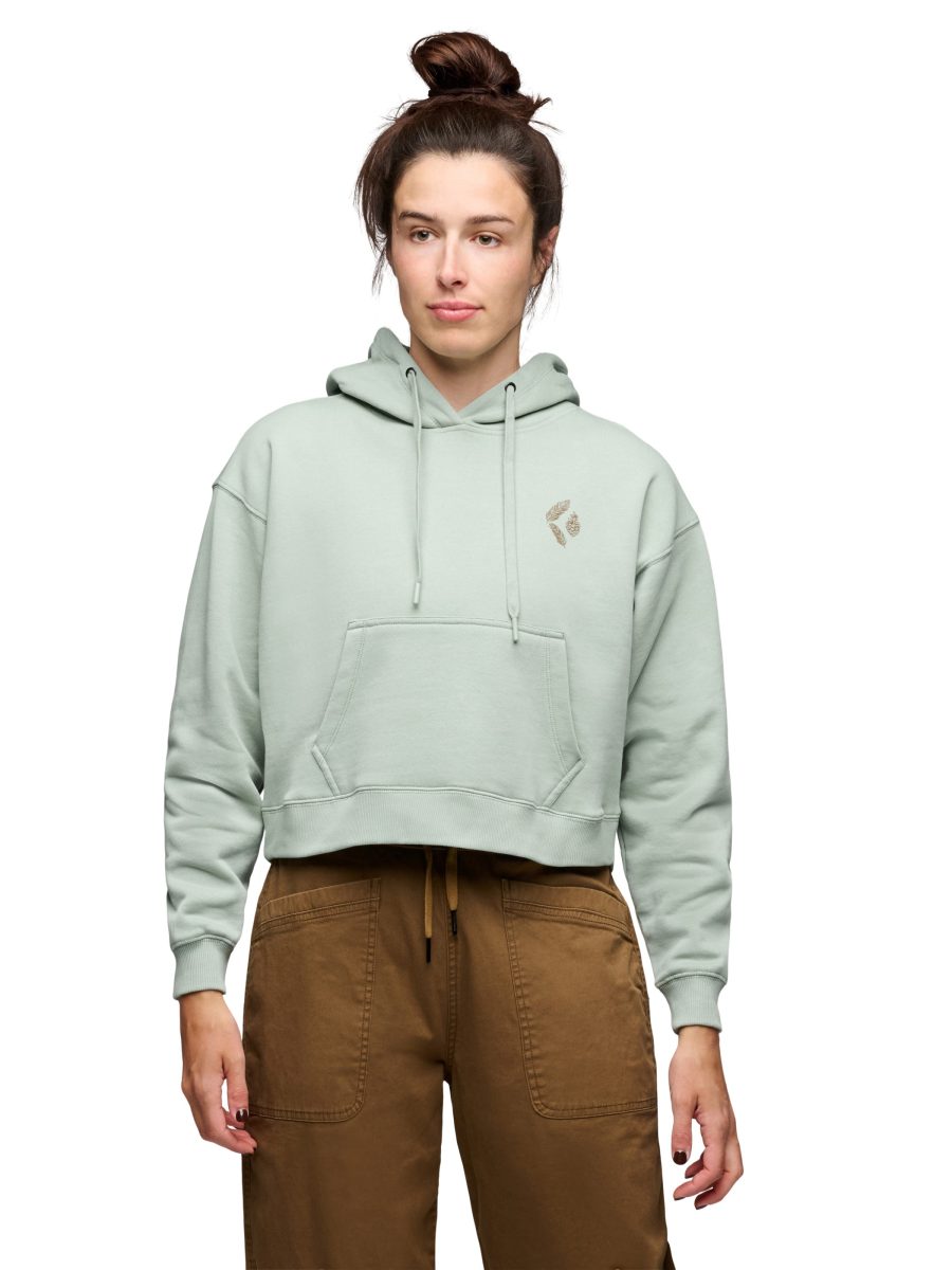 Women's Pine Diamond Pullover Cropped Hoody