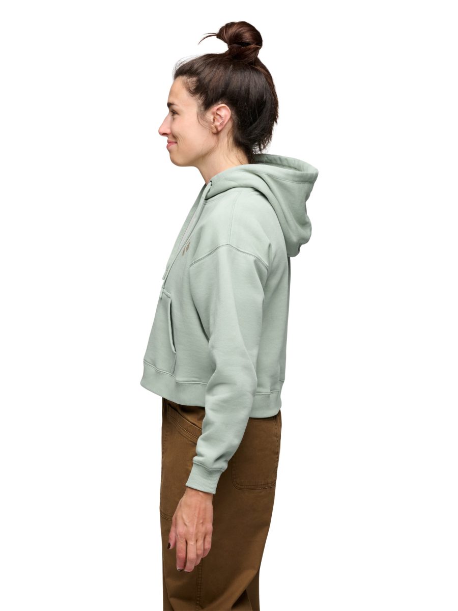 Women's Pine Diamond Pullover Cropped Hoody