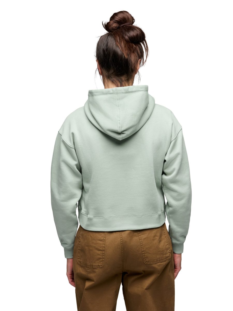 Women's Pine Diamond Pullover Cropped Hoody