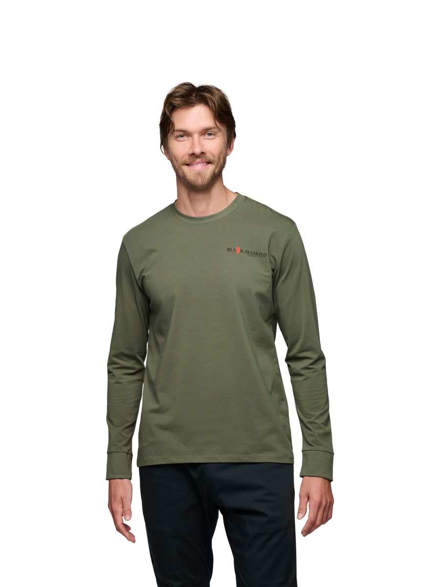 Men's Heritage Wordmark Long Sleeve Tee 2nds