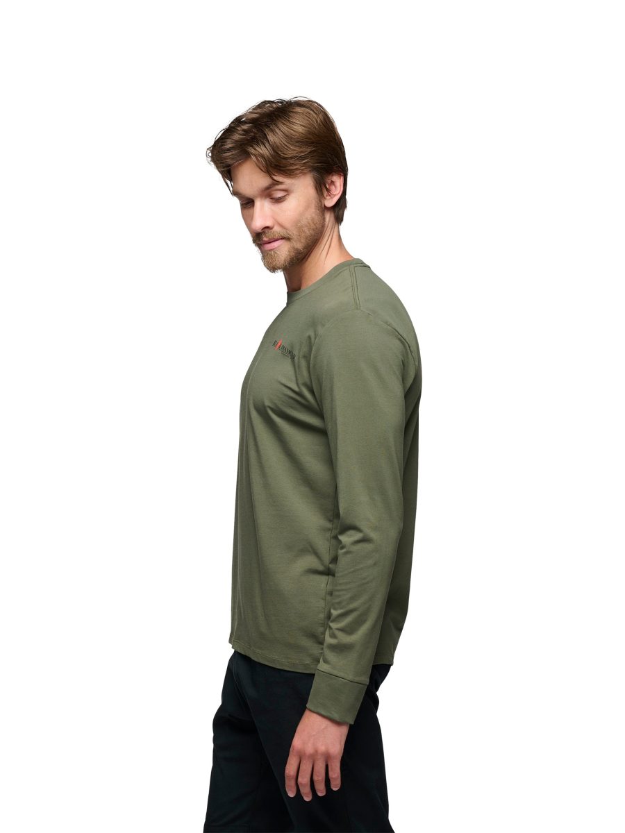 Men's Heritage Wordmark Long Sleeve Tee 2nds