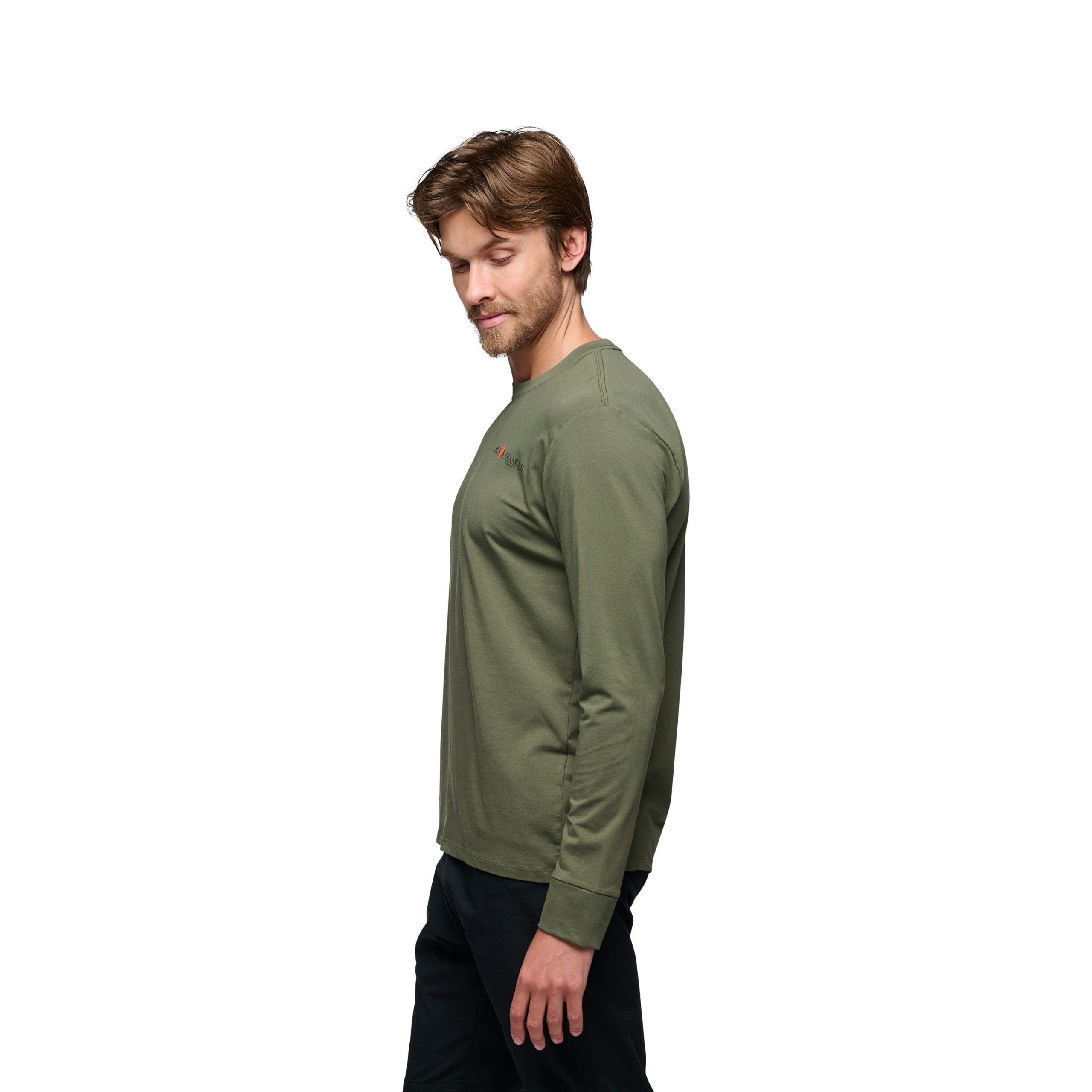 Men's Heritage Wordmark Long Sleeve Tee 2nds