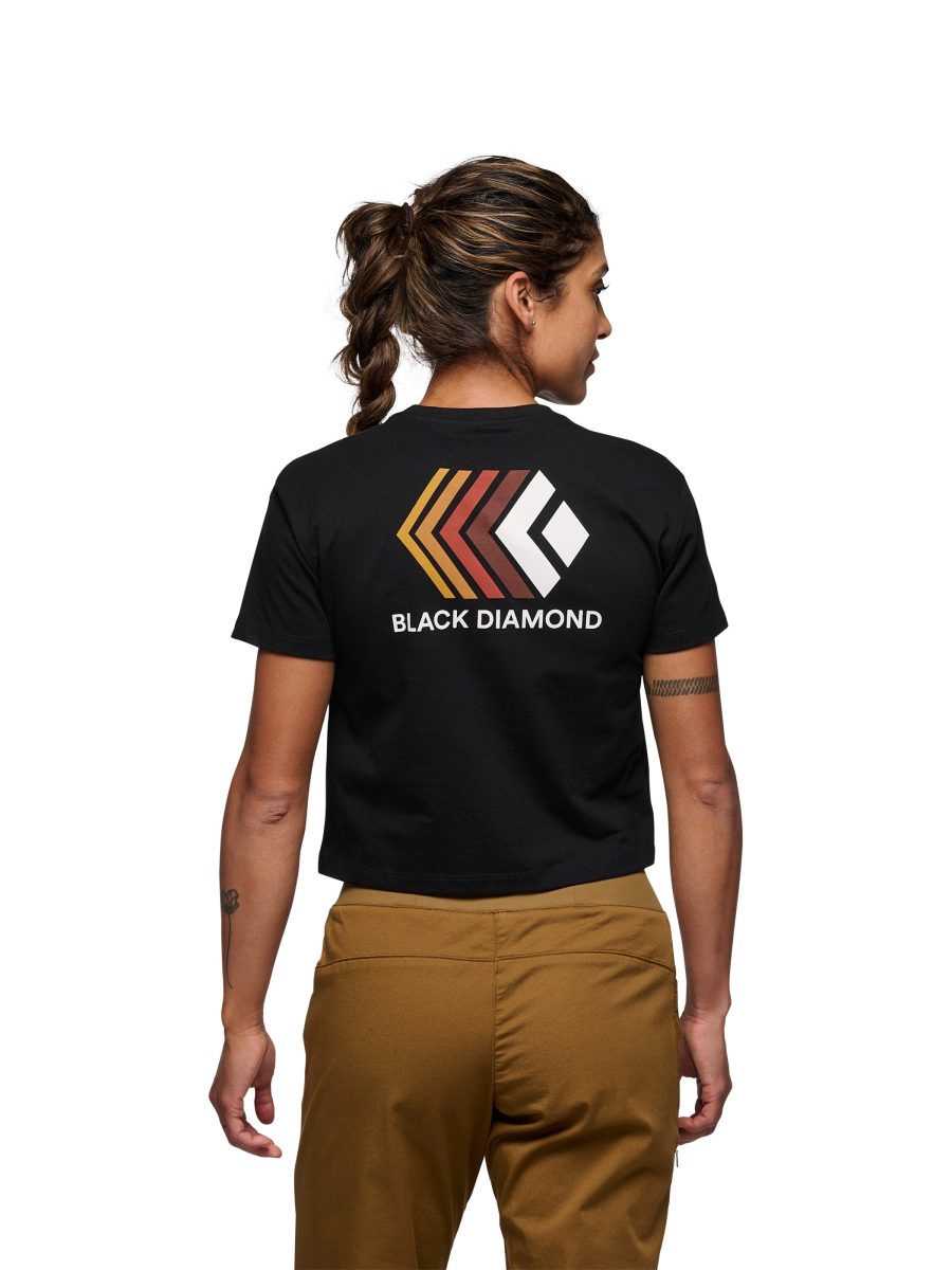 Women's Faded Crop Short Sleeve Tee