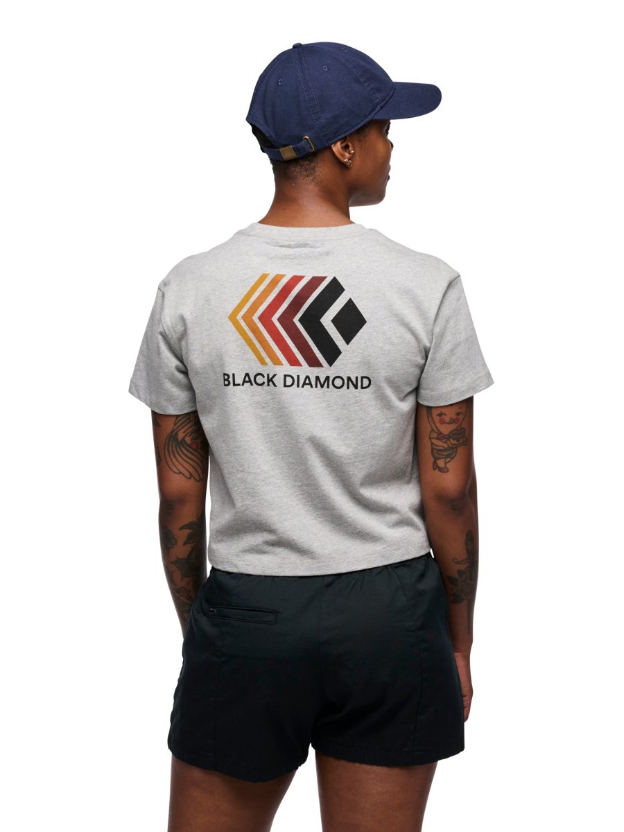 Women's Faded Crop Short Sleeve Tee