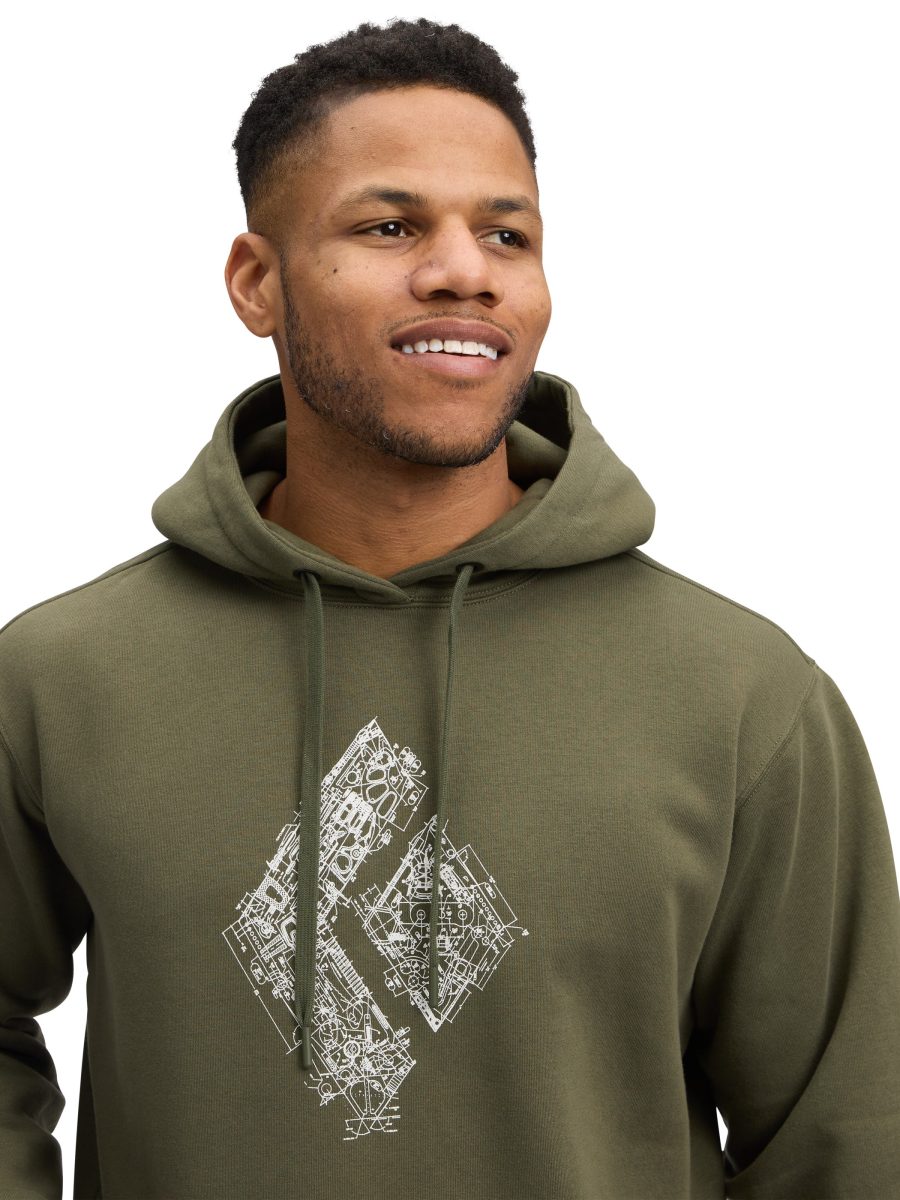 Men's Engineered Diamond Pullover Hoody